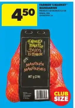 Real Canadian Superstore FARMER'S MARKET MANDARINS offer