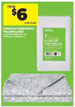 Real Canadian Superstore EVERYDAY ESSENTIALS Pillow Cases offer