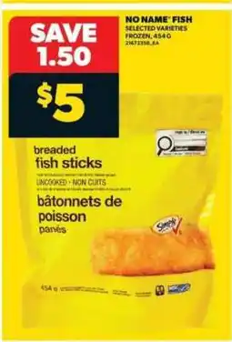 Real Canadian Superstore No Name Fish Sticks offer