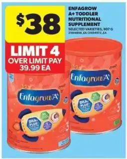Real Canadian Superstore ENFAGROW A+ TODDLER NUTRITIONAL SUPPLEMENT offer