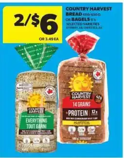 Real Canadian Superstore COUNTRY HARVEST BREAD OR BAGELS offer