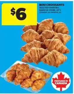 Real Canadian Superstore Mini Croissants offer