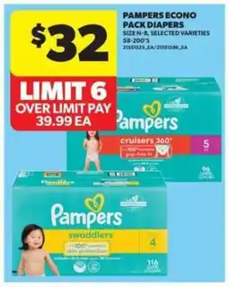 Real Canadian Superstore PAMPERS ECONO PACK DIAPERS offer