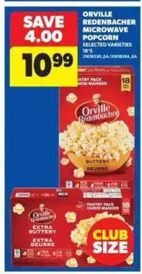 Real Canadian Superstore Orville Redenbacher Microwave Popcorn offer