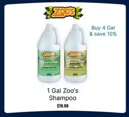 Ren’s Pets Depot Zoo's Shampoo offer