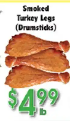 Danforth Food Market Smoked Turkey Legs (Drumsticks) offer