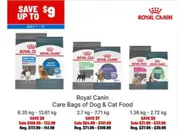Ren’s Pets Depot Royal Canin Care Bags of Dog & Cat Food offer