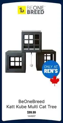 Ren’s Pets Depot BeOneBreed Katt Kube Multi Cat Tree offer