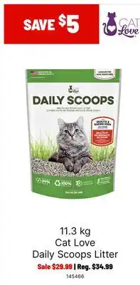 Ren’s Pets Depot Cat Love Daily Scoops Litter offer