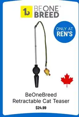 Ren’s Pets Depot BeOneBreed Retractable Cat Teaser offer