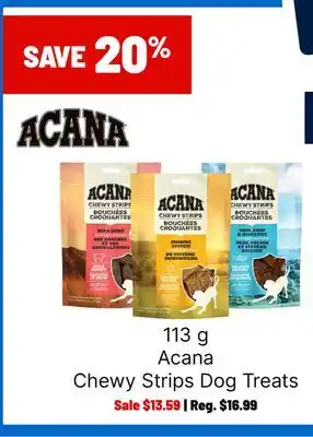Ren’s Pets Depot Acana Chewy Strips Dog Treats offer