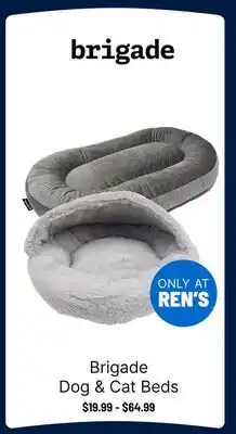 Ren’s Pets Depot Brigade Dog & Cat Beds offer