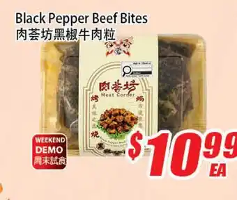 WinCo Food Mart Black Pepper Beef Bites offer