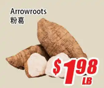 WinCo Food Mart Arrowroots offer