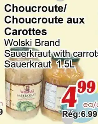 Marche C&T Sauerkraut with carrots offer