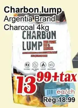 Marche C&T Charbon lump Argentia Brand offer