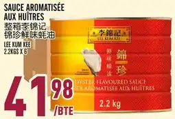 Marché Lian Tai SAUCE AROMATISÉE AUX HUÎTRES offer