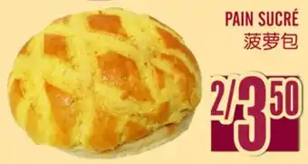 Marché Lian Tai PAIN SUCRÉ offer