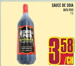 Marché Lian Tai SAUCE DE SOJA DATU PUTI offer
