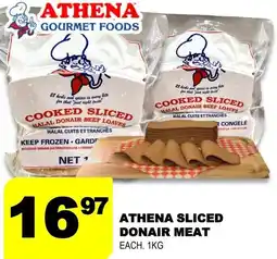 Shaganappi Mediterranean Market Athena sliced donair meat offer