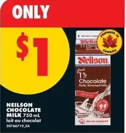 No Frills Neilson chocolate milk offer