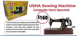 Moonlight Grocers USHA Sewing Machine Composite Hand Operated offer