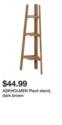 IKEA ASKHOLMEN Plant stand, dark brown offer