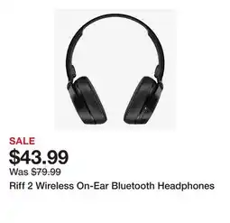 TSC Stores Riff 2 Wireless On-Ear Bluetooth Headphones offer