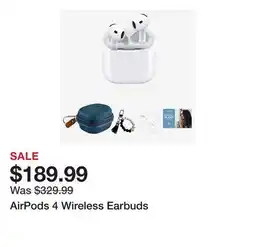TSC Stores AirPods 4 Wireless Earbuds offer