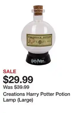 TSC Stores Creations Harry Potter Potion Lamp (Large) offer