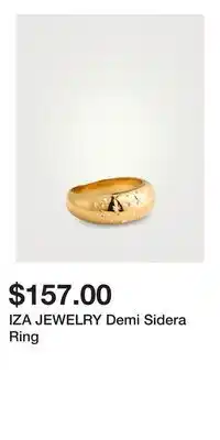 Holt Renfrew IZA JEWELRY Demi Sidera Ring offer