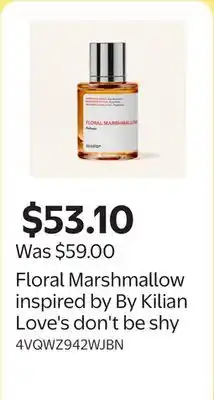 Walmart Floral Marshmallow inspired by By Kilian Love's don't be shy offer