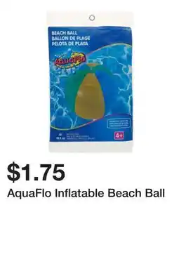 Dollarama AquaFlo Inflatable Beach Ball offer