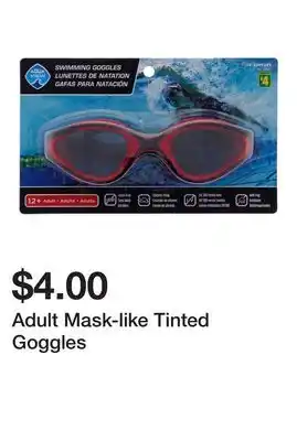 Dollarama Adult Mask-like Tinted Goggles offer