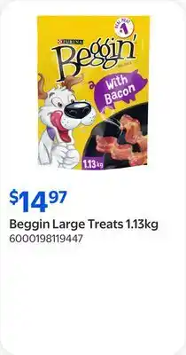 Walmart Beggin Large Treats offer