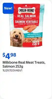 Walmart Milkbone Real Meat Treats, Salmon offer