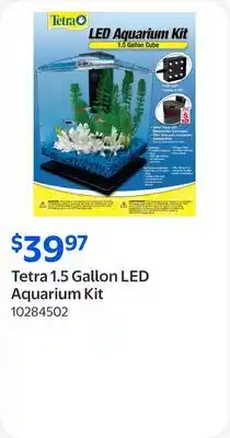 Walmart Tetra 1.5 Gallon LED Aquarium Kit offer