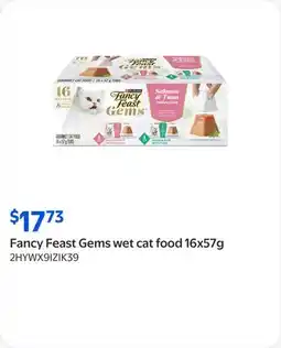 Walmart Fancy Feast Gems wet cat food offer
