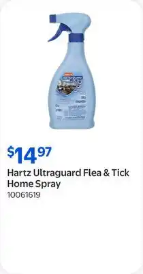 Walmart Hartz Ultraguard Flea & Tick Home Spray offer