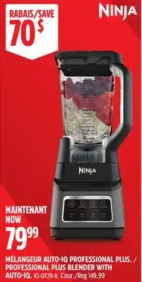 Canadian Tire PROFESSIONAL PLUS BLENDER WITH AUTO-IQ offer
