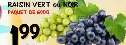 Marche Salaberry Raisin Vert ou Noir offer