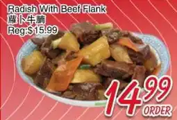 Foody Mart Radish With Beef Flank offer