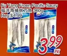 Foody Mart Fu Yang Froen Pacific Saury offer