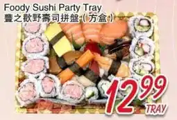 Foody Mart Foody Sushi Party Tray offer