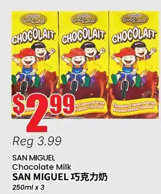 Btrust Supermarket SAN MIGUEL Chocolate Milk offer