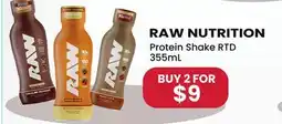 Healthy Planet RAW NUTRITION Protein Shake RTD offer