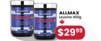 Healthy Planet ALLMAX Leucine offer
