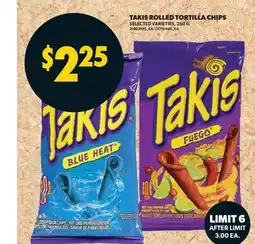 Real Canadian Superstore TAKIS ROLLED TORTILLA CHIPS offer