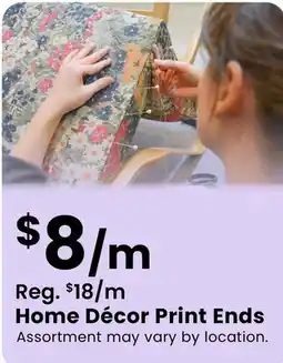 Fabricland Home Décor Print Ends offer