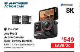 Visions Electronics Ace Pro 2 Action Camera (Dual Battery Bundle) offer